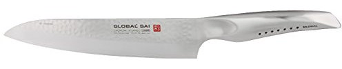 Global SAI-02 Tranchiermesser, 21cm Hammerdesign