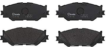 Brembo P 83 074 Bremsbelagsatz, Scheibenbremse - (4-teilig) | Kompatibel mit: LEXUS IS C, IS II, IS III