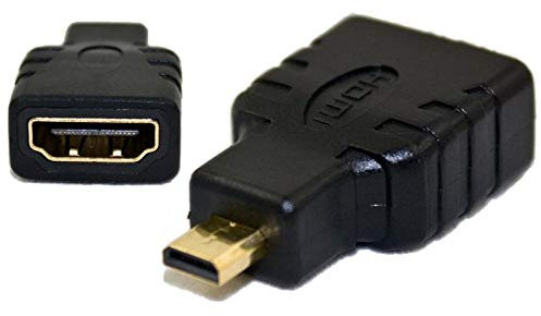 AKORD Gold Plated HDMI Female to Type D Micro HDMI Male Adapter Convertor
