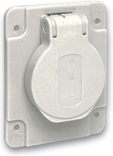Schneider Electric PKS62G Einbau-Steckdose IP54, IK08 Grau