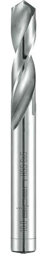 Alpen 92100550100 Spiralbohrer HSS Cobalt für INOX und Edelstahl, extrakurz, DIN 1897 PZ, ∅ 5,5 mm, L1 66 mm, L2 28 mm