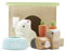 Le Toy Van - Wooden Daisylane Bunny & Guinea Accessories Age 3+ Play Set For Dolls Houses | Dolls House Furniture Sets - Suitable For Ages 3+