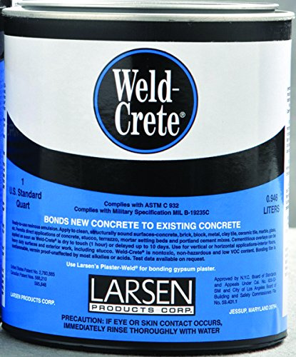 Larsen Wcq06 Weld Crete Concrete Bonding Agent 1 Qt