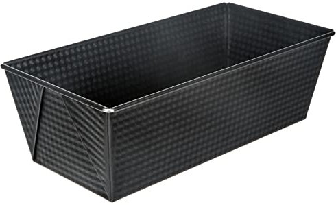Ibili Molde Pan Moka 30 CMS, Stainless Steel, Negro, 30 x 15 x 10 cm