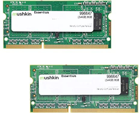 Mushkin 997019 Essentials PC3-8500 Arbeitsspeicher 16GB (1066 MHz, 204-polig, 2x 8GB) SO-DIMM DDR3-RAM