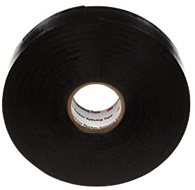 Scotch 3/4 in. W x 30 ft. L Vinyl Splicing Tape Black (41717-BX-10)