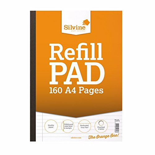 Silvine Rfl Pad A4 80Lf FtM SBnd A4SRP