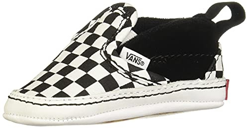 Vans Infant Checker Slip-On Black/True White Crib Size 3