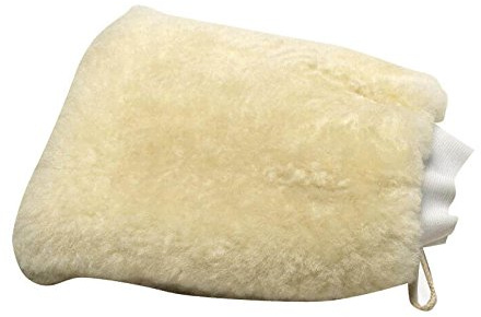 Mary Moppins Waschhandschuh aus Reiner Lammwolle