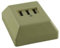 REV Ritter 0504643555 Telefon-Dose TAE 3 x 6 NFN aP