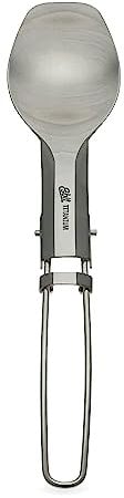 Esbit Uni Titan-Besteck 'TI' klappbar-Löffel, Silber, One Size