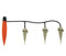 IRISO Kit jardinière 3 goutteurs