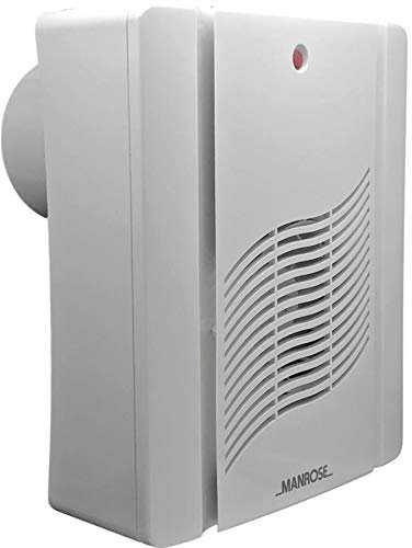 Manrose LM200H Centrifugal Extractor Fan with Humidity Sensor and Overun Timer
