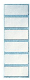Leitz 60090001 Rechteckige Etiketten, selbstklebend, Weiß, rechteckig, 50 x 20 mm, 80 g/m², 58 mm, 195 mm