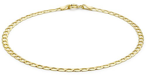 CARISSIMA Unisex Panzerarmband 9k (375) Gelbgold 2 mm 19cm/7.5zoll 1.23.6392