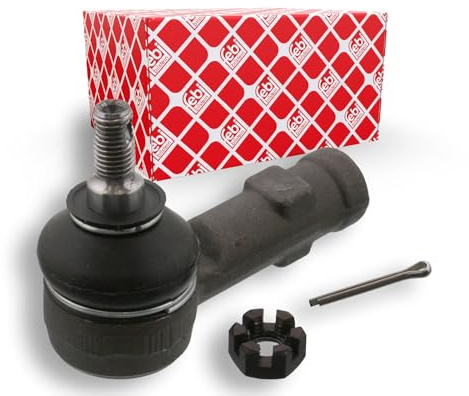 febi bilstein 41332 Spurstangenendstück mit Kronenmutter und Splint, 1 Stück