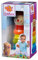 Eichhorn 100005055 - Steckfigur, Kasper, 5 Ringe mit Steckkopf und Hut, 17,5cm, 8-tlg., 100% Birkenholz Bunt