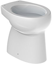 Roca,Baby,Taza con salida vertical y fondo plano para inodoro infantil de tanque alto, tanque empotrable o fluxor,Blanco,295mm x 385mm x 350mm,A344PB8000