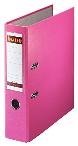 Bene 291400RS No.1 Kunststoff-Ordner A4, rosa