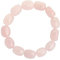 budawi® - Rosenquarz Edelstein Armband Stretcharmband Armschmuck