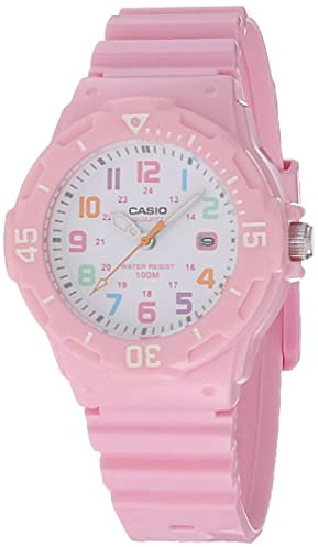Casio Women's LRW-200H-4B2VCF Pink Watch with Resin Band