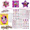 alles-meine.de GmbH 500 TLG. XXL Set: Sticker & Malblock - Minnie Mouse - incl. Name - 3-D Aufkleber & Normale - mit AusmalBlock - groß Micky Mickey Mäuse - Playhouse - Ausma..