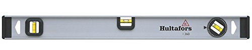 Hultafors Winkel-/Neigungswasserwaage I360 aus Aluminium, 1 Stück, 401203