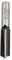 Bosch Professional Zubehör 2 608 628 466 Nutfräser 12 mm, D1 16 mm, L 40 mm, G 81 mm, 2608628466