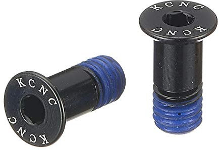 Kit 2 vis alu KCNC pour galets de derailleur