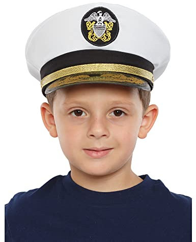 Dress Up America 518.0 Kinder Marine Admiral Hut, Einheitsgröße