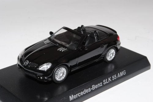 Kyosho Mercedes-Benz SLK 55 AMG Cabrio Schwarz R171 2004-2011 1/64 Sonderangebot Modell Auto