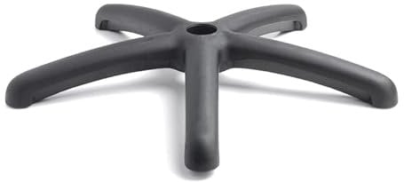 BiMi 50124 Replacement 5 Spoke Nylon Chair Base With Castors Black
