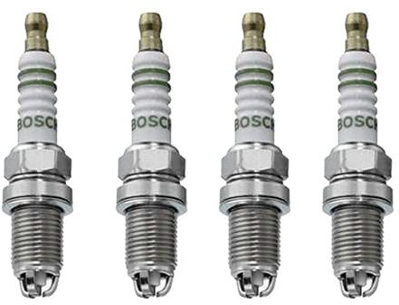 4x BOSCH 0242235766 Zündkerze FR7KTC