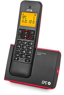SPC Blade Un téléphone sans Fils avec Agenda, identificateur de l'appelant et Mains Libres