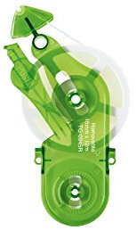 PLUS JAPAN TG-0945R MX Nachfüllkassette Kleberoller, Non Permanent, 15 mm Breit, 12 m Lang, grün