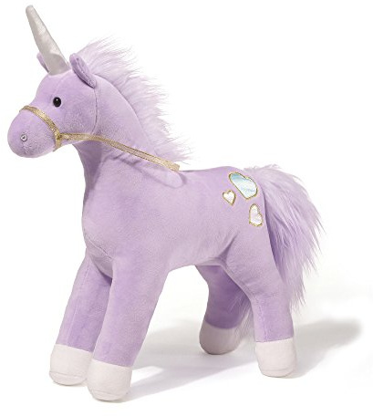 GUND 4059107 Bluebell Purple Unicorn Soft Toy