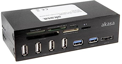 Akasa Verbinden Sie das Pro USB-Panel mit dem USB 3.0-Kartenleser