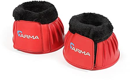 Shires ARMA Fleece Boots White