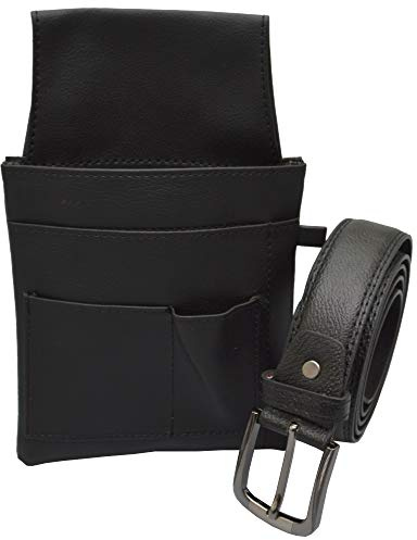 flevado Kellner Unisex Gürtel mit Colt, Halfter, Holster für den Gastrobereich Gürtellänge ist zu wählen! (125 cm, Kunstleder)