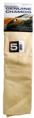 AutoSpa 40206AS Peau de Chamois Pleine Peau, 5 m², Noir