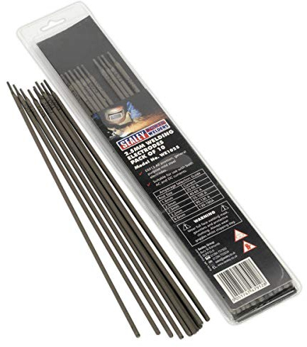 Sealey WE1025 Ø2.5 x 300mm Welding Electrode - Pack of 10