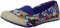 Desigual Bailarinas Naranjo 1 31BS019 - Zapatillas de lona para mujer, Azul (Blau (Navy 5036)), 36