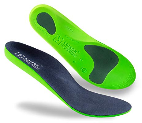 Edison Elite XXII Prodiatry Orthotic Insoles Plantar Fasciitis Support Arch Support Insoles (XL: 10.5-12)