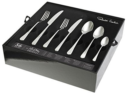 Robert Welch Iona Bright Cutlery Set, 56 Piece