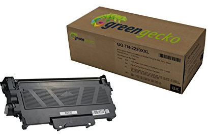 XXL Toner ersetzt Brother TN-2220 | 5.200 Seiten (100% mehr Inhalt) | für Brother Brother DCP-7065, HL-2240, MFC7360, MFC7460 | schwarz
