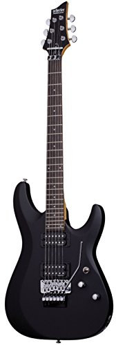 Schecter C-6 Deluxe FR - Satin Black