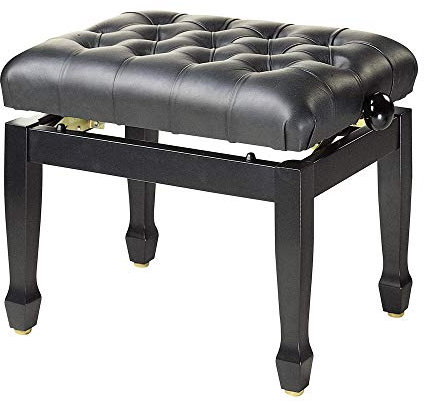 Stagg PB85 BKP LBK Verstellbare Konzert Klavierbank schwarz