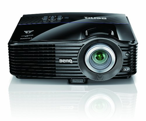 BenQ MX760 DLP-Projektor (Kontrast 5000:1, 3700 ANSI Lumen, XGA 1024 x 768 Pixel, 3D-Ready, LAN, USB 2.0, HDMI) schwarz/weiß