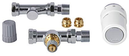 Danfoss 013G601900 Chrome / White Danfoss 013G601900 Chrome / White