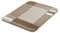 Kleine Wolke 7258271313 Badteppich Padova, 50 x 65 cm, taupe